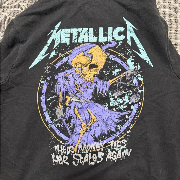 Vintage Men’s Size - Large Metallica Hoodie - Picture 3 of 3